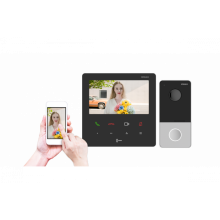 Комплект IP видеодомофона HiWatch DS-D200IKWF