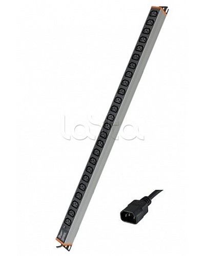 Блок распределения питания вертикальный для 19 шкафов DKC R5VIEC24PIC14 в Махачкале Аксессуары для стоек и шкафов Pintop.ru