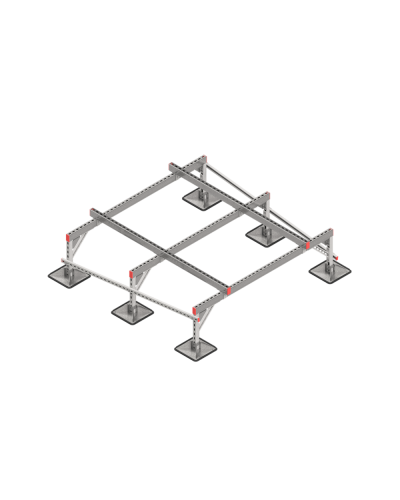 Опорная конструкция для установки оборудования TECHNORAPTOR STEELFOOT 1800х1800 КМ-профиль (KM-TR-STF-SSEI-1800-1800) в Махачкале Системы видеонаблюдения Pintop.ru