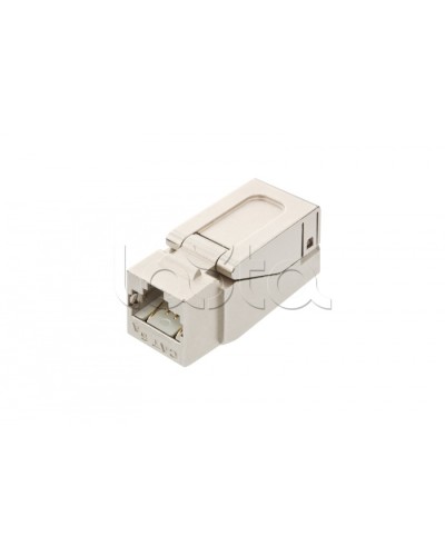 Модуль Keystone Jack RJ-45 категория 6a самозажимной полный экран NIKOMAX (NMC-KJSA2-NT-MT) в Махачкале Модули Keystone Pintop.ru