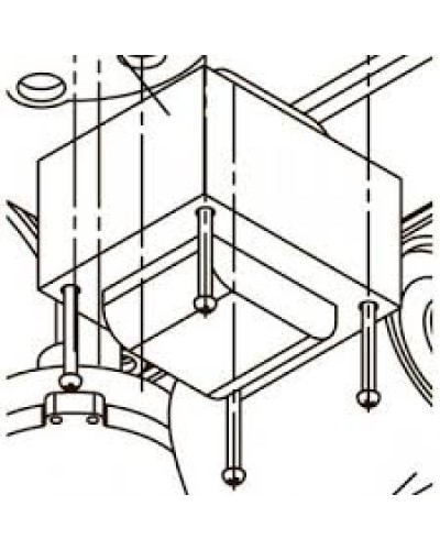 Корпус приемника DIW01 DBC01 Came 119RIR258 в Махачкале Запчасти для шлагбаумов и автоматики Pintop.ru