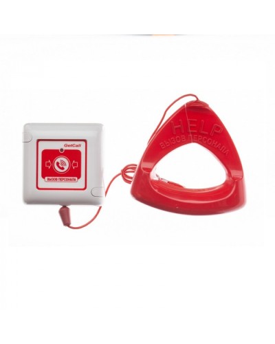 Кнопка со шнуром проводная аналоговая влагозащищенная Getcall GC-0423W1 в Махачкале Переговорные устройства Pintop.ru