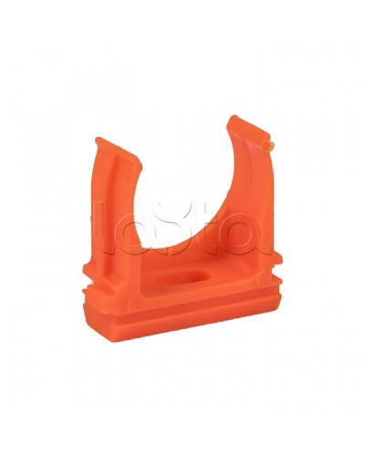 Крепеж-клипса d25 мм (10 шт) оранжевая EKF-Plast (derj-z-25o) в Махачкале Держатели, клипсы, скобы Pintop.ru