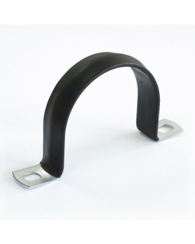 Скоба металлическая двухлапковая с полимерным покрытием СМД-П d48-50 мм (50 шт/уп) Промрукав (PR08.6021) в Махачкале Держатели, клипсы, скобы Pintop.ru