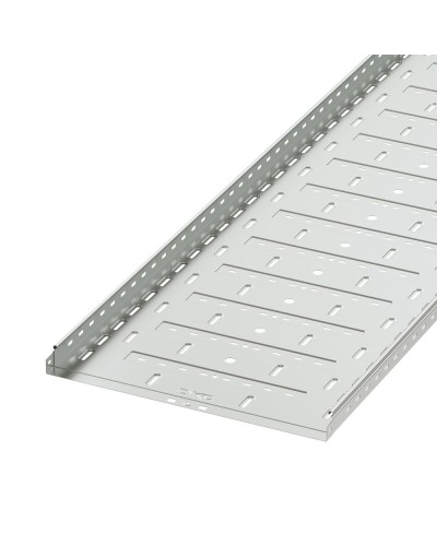 Лоток перфорированный 600х50 L3000, горячеоцинкованный DKC 35268HDZ в Махачкале Кабельные лотки Pintop.ru