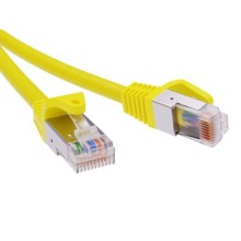 Патч-корд экранированный CAT6 F/UTP 4х2, LSZH, желтый, 7м DKC RN6FU4570YL
