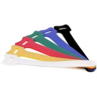 Хомут-липучка 180 мм, красный (20 шт.уп) LANMASTER LAN-VCM180-RD