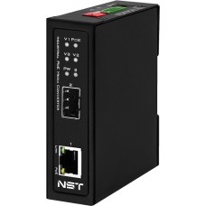 Промышленный Ultra PoE медиаконвертер NST NS-MC-1G1GX-P/I