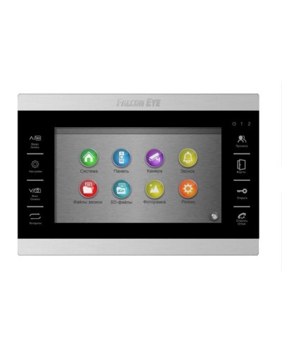 Видеодомофон Falcon Eye Atlas Plus HD (Black) в Махачкале Абонентские видеоустройства Pintop.ru