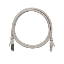 Шнур коммутационный 2хRJ45/8P8C S/FTP кат.6 (NMC-PC4SE55B-075-GY) NIKOMAX (7.5 м)