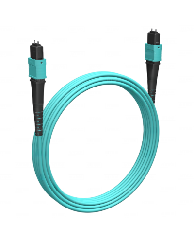 Кабельная сборка MPO(M) -MPO(M)-8 волокон 50/125 OM3, 1 m Cabeus (FOP-50-OM3-8-MPO(M)-8-MPO(M)-B-1m) в Махачкале Кабельные сборки (оптические) Pintop.ru