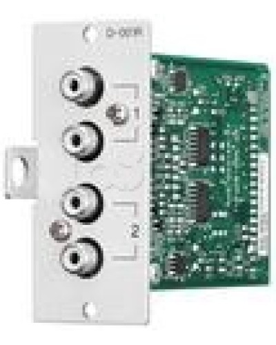 Модуль стерео входа небалансный 2-х канальный TOA D-001R в Махачкале Системы оповещения и трансляции TOA Pintop.ru