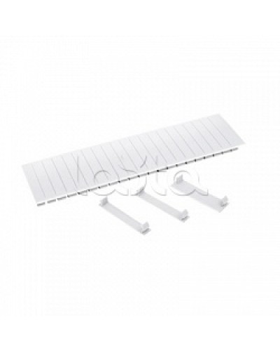 Заглушка 12 модулей белая IEK YZM10-12-K01 в Махачкале Аксессуары для кабель-канала Pintop.ru