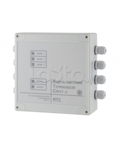 Пороговый модуль контроля термокабеля Плазма-Т МТС-3 в Махачкале Системы пожаротушения и огнезащиты Pintop.ru