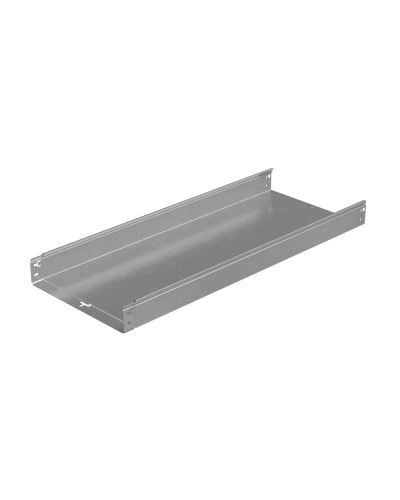 Лоток неперфорированный 80х400х1,0 L2500 мм Быстрый монтаж ПЛЮС КМ-Профиль (LNplus80-400-1.0-2500) в Махачкале Кабельные лотки Pintop.ru