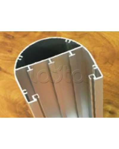 Колонна алюминевая под суппорт (односторонняя) 660мм Экопласт 70166 в Махачкале Системы лючков и колонн Pintop.ru