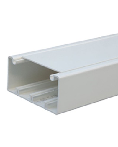 Короб с крышкой 100x55 (Крышка=80мм) Экопласт 76002 в Махачкале Кабель-канал Pintop.ru