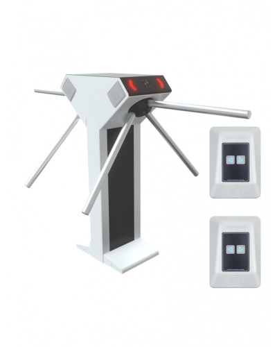 CARDDEX Комплект двухпроходной автономной проходной STR-04AEC в Махачкале Турникеты Pintop.ru