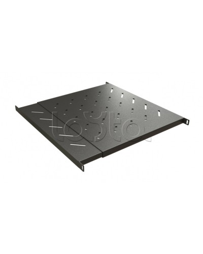 Полка c 19 креплением Hyperline (TSD3L-0.5U-405/700-RAL9005) в Махачкале Полки для шкафов и стоек Pintop.ru