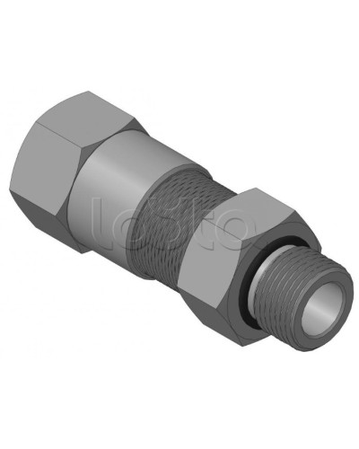 Кабельный ввод для бронированного кабеля с уплотнением внутренней оболочки кабеля резьбой G1/2, внешним диаметром кабеля Dm=14-18 мм и проходным диаметром кабеля d=8-12 мм Спектрон КВБ-18/12-Н-G1/2 в Махачкале Аксессуары для кабель-канала Pintop.ru