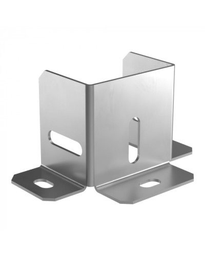 Универсальный ввод трассы лотков Стандарт INOX (AISI 304) 50х50 Промрукав (PR16.3673) в Махачкале Аксессуары для лотков Pintop.ru