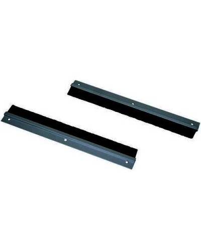 Ввод щеточный 19, 1U для настенных, напольных шкафов (черный) TLK-BRSH-1U-BK в Махачкале Аксессуары для стоек и шкафов Pintop.ru