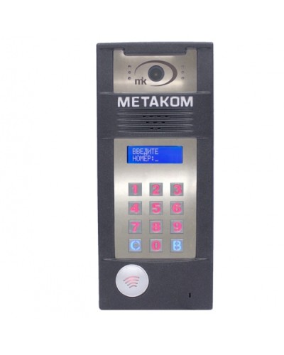 Многоабонентый антивандальный блок вызова со встроенной видеокамерой Метаком MК2018-TMRFGV в Махачкале Блоки вызова многоабонентные Pintop.ru