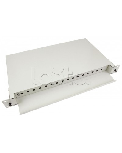 Бокс оптический 19, 1U на 16 ST/FC портов Cabeus ODF-19-16-ST в Махачкале Кросс оптический Pintop.ru