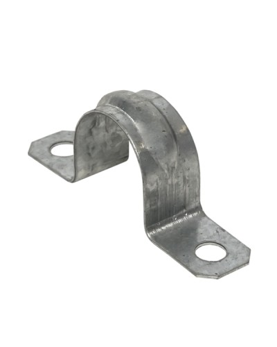 Скоба металлическая двухлапковая d21-22 мм (10 шт) EKF PROxima (sm-2-21-22-r) в Махачкале Держатели, клипсы, скобы Pintop.ru