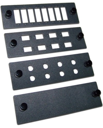 Панель адаптерная на 8 SC адаптеров, для кроссов LAN-FOBM LANMASTER LAN-APM-8SC в Махачкале Аксессуары для стоек и шкафов Pintop.ru