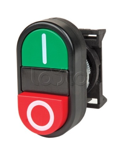 Кнопка двойная плоская с линзой для подсветки DKC ABFLM в Махачкале Кнопки выхода Pintop.ru