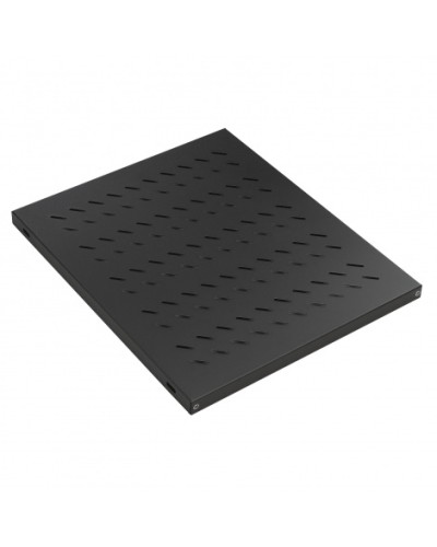 Полка стационар. 19, для шкафов глуб. 600, 370мм, нагрузка 50 кг, чер. Datarex DR-421111 в Махачкале Полки для шкафов и стоек Pintop.ru