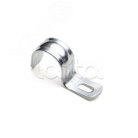 Скоба металлическая однолапковая ∅21-22 мм IEK (CMAT10-21-100)