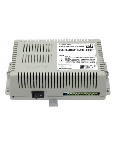 Блок управления домофона Vizit БУД-485Р в Махачкале Блоки управления многоабонентные Pintop.ru
