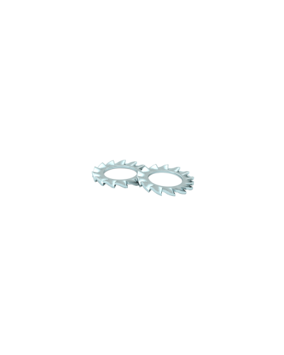 Шайба зубчатая М6 DIN 6798 A (упак. 500шт) КМ-Профиль (SHZ6) в Махачкале Аксессуары для лотков Pintop.ru