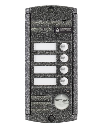 Видеопанель вызывная накладная цветная на 4 абонента с Proxy-считывателем Activision AVP-454 Proxy (PAL, антик) в Махачкале Вызывные видеопанели малоабонентные Pintop.ru