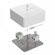 Коробка огнест40-0450-FR2.5-4-П Е15-Е60 (латунь) с термопред 75х75х30 Промрукав (40-0450-FR2.5-4-П-Е60)