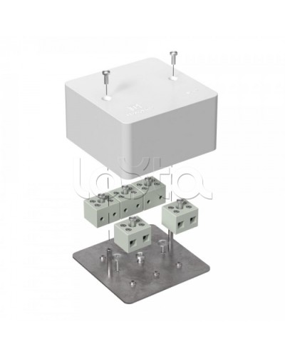 Коробка огнест для кабель-канала 40-0460-FR6.0-10 Е15-Е60 (латунь) 85х85х45 Промрукав (40-0460-FR6.0-10-Е60) в Махачкале Распределительные коробки Pintop.ru