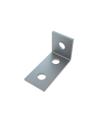 Уголок удлиненный (3 отверстия) КМ-Профиль (USG3) в Махачкале Аксессуары для лотков Pintop.ru