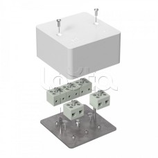 Коробка огнест для кабель-канала 40-0460-FR6.0-10 Е15-Е60 (латунь) 85х85х45 Промрукав (40-0460-FR6.0-10-Е60)