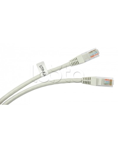 Шнур коммутационный 2xRJ-45/8P8C U/UTP кат.5е (1 м) Cabeus PC-UTP-RJ45-Cat.5e-1m в Махачкале Патчкорды (медные) Pintop.ru