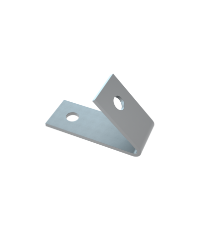 Уголок c острым углом 135 гр. с двумя отверстиями КМ-профиль (USG135-2) в Махачкале Аксессуары для лотков Pintop.ru