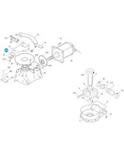Защитный ключ электродвигателя SUPERFROG Came 119RIA041 в Махачкале Запчасти для шлагбаумов и автоматики Pintop.ru