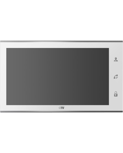 Монитор видеодомофона CTV-M4105AHD (белый) в Махачкале Абонентские видеоустройства Pintop.ru