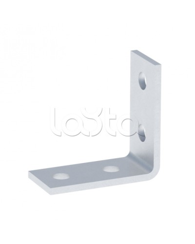 STRUT-пластина угловая 90гр. 4 отверстия HDZ EKF (stpu4-HDZ) в Махачкале Аксессуары для лотков Pintop.ru