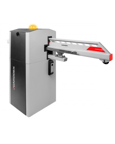 Комплект шлагбаума CARDDEX VBR-6 (тумба шлагбаума + высокоскоростной привод Nice RD400 + стрела 6 метров) в Махачкале Автоматические шлагбаумы Pintop.ru