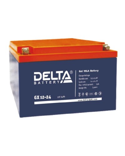 Аккумулятор свинцово-кислотный Delta GX 12-24 в Махачкале Электротехническое оборудование Pintop.ru