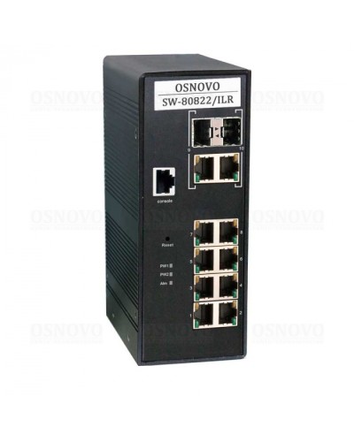 PoE коммутатор уличный промышленный OSNOVO SW-80822/ILR в Махачкале Коммутаторы Pintop.ru