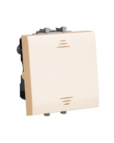 Выключатель Ванильная дымка, Avanti, 16A, 2 мод. DKC 4405102 в Махачкале Аксессуары для стоек и шкафов Pintop.ru