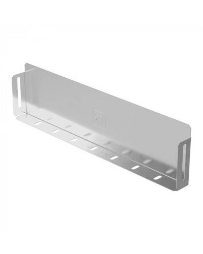 Заглушка лотка Стандарт INOX (AISI 304) 400х100 Промрукав (PR16.2484) в Махачкале Аксессуары для лотков Pintop.ru